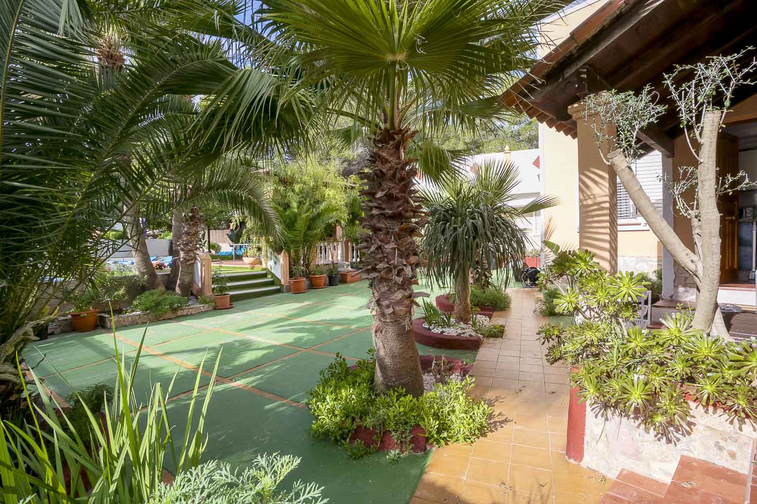 vista general casa en ibiza
